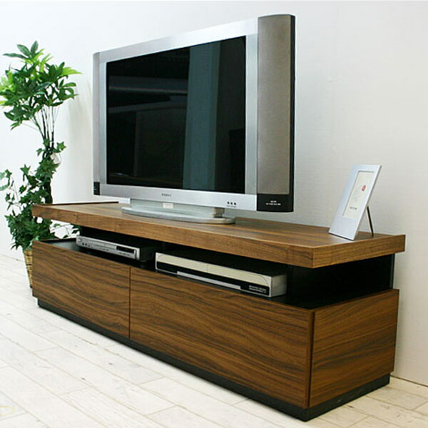150 TVボード (NA/BR) テレビボード ローボード テレビ台 TV台 テレビラック AVボード AVラック 幅150cm 収納 ナチュラル ブラウン 日本製 国産 完成品 組立済 北欧 モダン シンプル