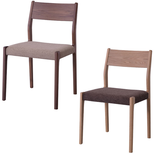 ダイニングチェア (OAK/WAL) チェア 座りやすく軽量◎ 食卓 ダイニング 椅子 オーク ウォールナット 茶系 ベーシック/北欧/ナチュラル/モダン 日本製/国産