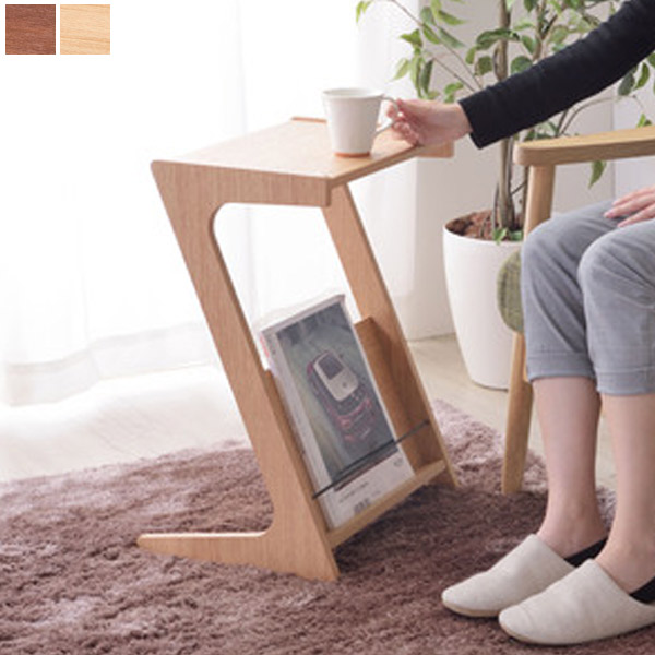 要問合せ♥️ちょうどいいサイズ♥️お洒落　マガジンラック　テーブル　ブラウン　白 要問合せ♥️ちょうどいいサイズ♥️お洒落 マガジンラック