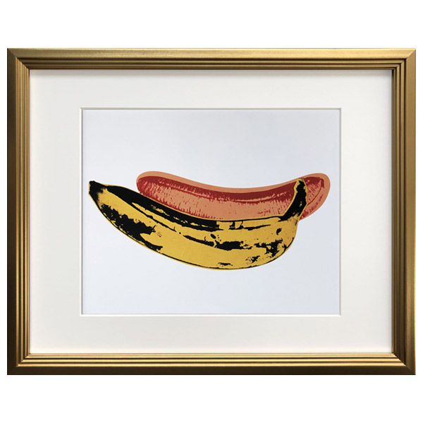 額縁 絵画 バナナ インテリア 楽天市場】絵画 アンディ・ウォーホル Banana, 1966 インテリア