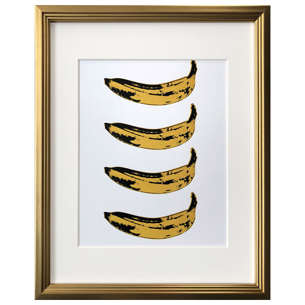 額縁 絵画 バナナ インテリア 絵画 アンディ・ウォーホル Banana, 1966 インテリア おしゃれ