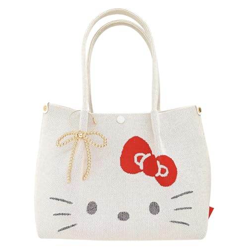 【200円クーポン券】 ROOTOTE ルートート サンリオ 月暈キティ トートバッグ 象牙色 Sanrio ＜ルートート 父の日 差し上げ物 赤ちゃん うしろ帯 可愛らしい 今めかしい しっぺい返し＞