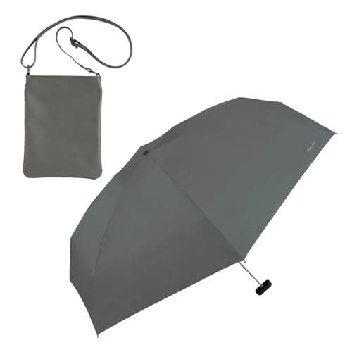 【200円クーポン】 Wpc. ワールドパーティー レザー調ポシェット付き 晴雨兼用傘 IZA イーザ 遮熱 遮光率100% UVカット率100% UPF50+ 晴雨兼用 折りたたみ傘 日傘 ZA023-001-102 ＜ワールドパーティー ラッピング不可 プレゼント 入園祝い 入学祝い おしゃれ 雨具 お返し＞
