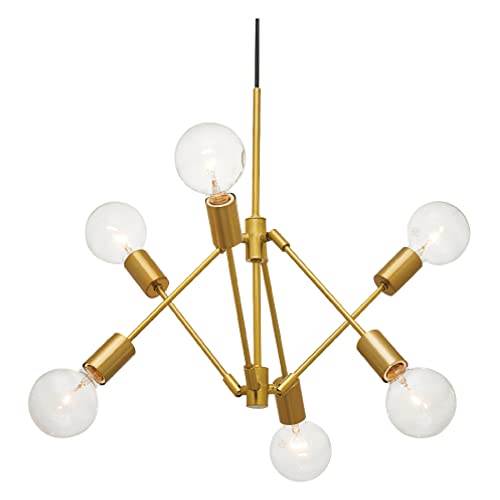 【200円クーポン】 INTERFORM インターフォルム ペンダントライト 6灯 インテリア グラディスカ ゴールド 電球なし 別売 LT-3525GD <インターフォルム プレゼント インテリア アンティーク 北欧 かわいい シンプル モダン レトロ おしゃれ 照明 天井照明 お返し>|生活雑貨 どんぐりの木
