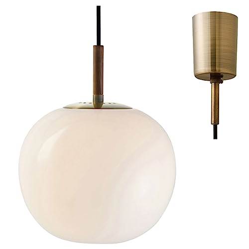 【200円クーポン】 INTERFORM インターフォルム ペンダントライト モダン ガラス Juholt ユーホルト ホワイト LT-4245WH 白熱球付 ＜インターフォルム プレゼント インテリア 北欧 かわいい シンプル モダン おしゃれ 照明 天井照明 吊り下げ照明 白熱電球付 お返し＞