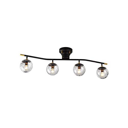 【200円クーポン】 INTERFORM インターフォルム シーリングライト モダン シンプル ブラック マット ゴールド Heroult エルー LT-4268 LED電球付 ＜インターフォルム プレゼント インテリア 北欧 かわいい シンプル モダン おしゃれ 照明 天井照明 LED電球付 お返し＞