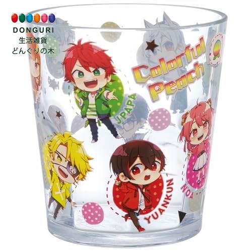 【200円クーポン】 SKATER スケーター アクリル コップ 280ml カラフルピーチ 25 KSA4 ＜スケーター プレゼント 小学校 子供 女の子 小学生 かわいい おしゃれ お返し＞画像