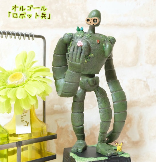 【ジブリ グッズ】天空の城ラピュタ　オルゴール　ロボット兵【スタジオジブリ】【ギフト】【飛行石】【オルゴール プレゼント】