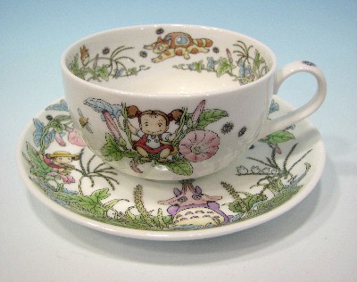Image result for studio ghibli cup and saucer