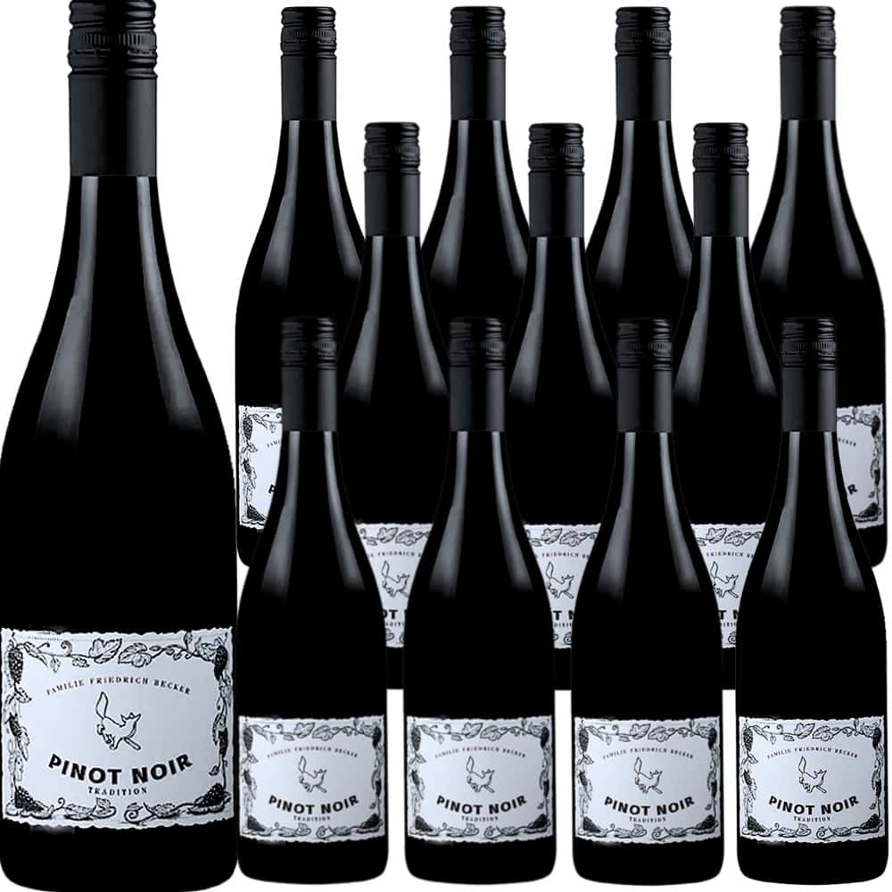 [12本セット] ピノ・ノワール・トラディション (フリードリッヒ・ベッカー)　Pinot Noir Tradition (Friedrich Becker)　ドイツ 辛口 赤 フルボディ 750ml