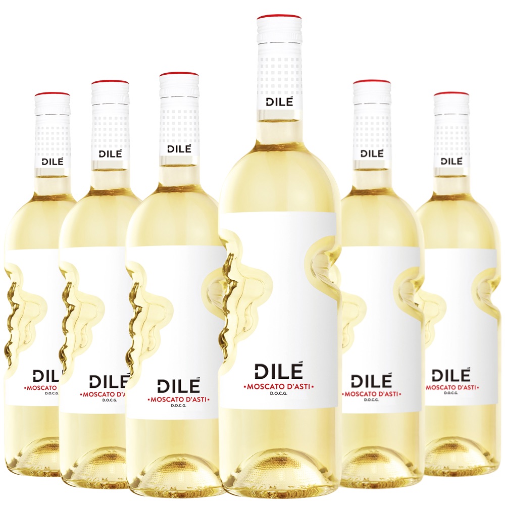 [6本セット] ディーレ・モスカート・ダスティ (サンテロ) / Dile Moscato D'Asti (Santero F.lli & C. S.p.a.) / イタリア / ピエモンテ / アスティ / モスカート・ダスティDOCG / 白ワイン / 甘口 / スパークリング / 泡 / 微発泡 / 750ml｜Donguriano　Wine