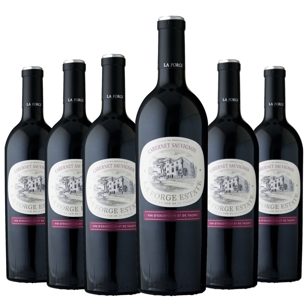 [6本セット] ラ・フォルジュ・エステイト・カベルネ・ソーヴィニヨン (ドメーヌ・ポール・マス) / La Forge Estate Cabernet Sauvignon (Domaines Paul Mas) / フランス / ラングドック＆ルーシヨン / IGPペイ・ドック / 赤ワイン / フルボディ / 750ml