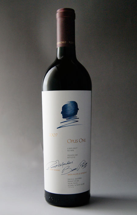 opus one wine locaiton