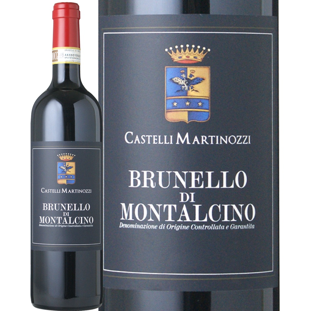 ブルネッロ・ディ・モンタルチーノ (カステッリ・マルティノッツィ) / Brunello di Montalcino (Castelli Martinozzi) / イタリア / トスカーナ / モンタルチーノ / ブルネッロ・ディ・モンタルチーノDOCG / 赤ワイン / フルボディ / 750ml