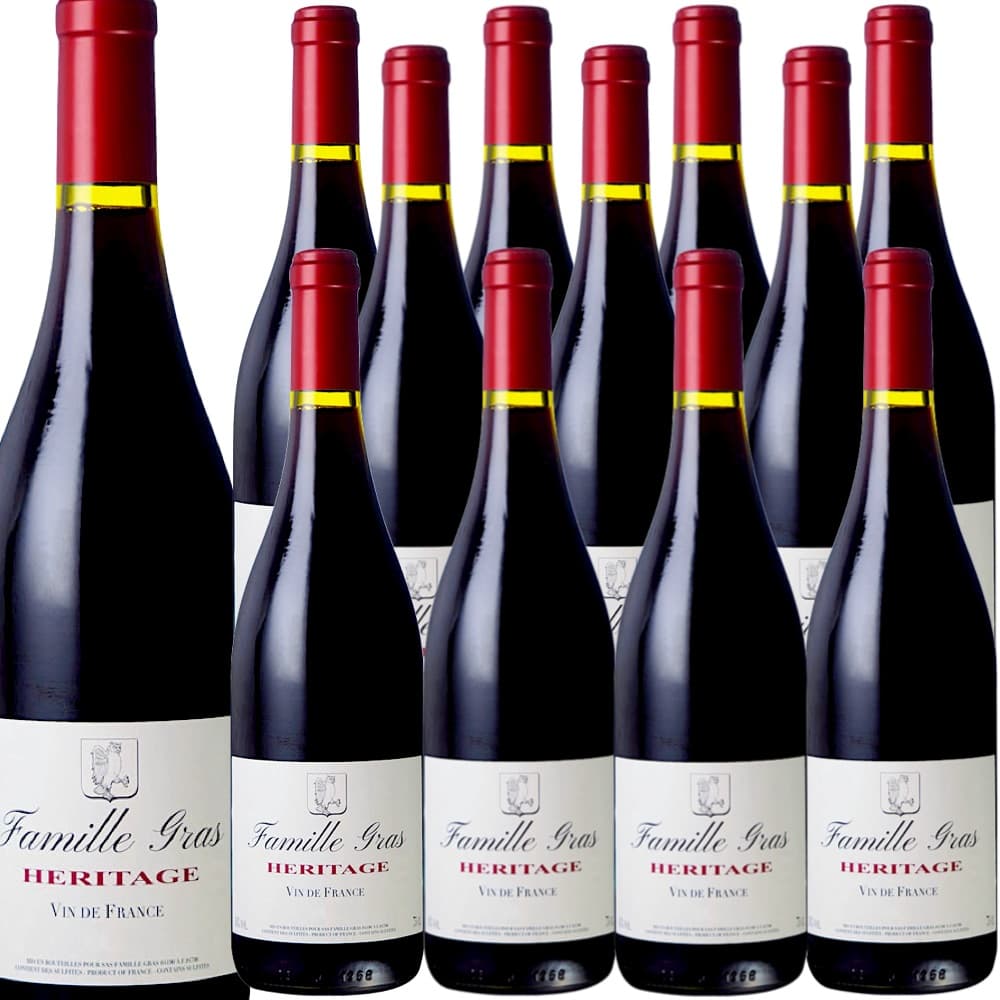 [12本セット] エリタージュ (ドメーヌ・サンタ・デュック)　Heritage (Domaine Santa Duc)　フランス　コート・デュ・ローヌ 赤 ミディアムボディ ジゴンダス5ツ星生産者 『神の雫』掲載 750ml｜Donguriano　Wine