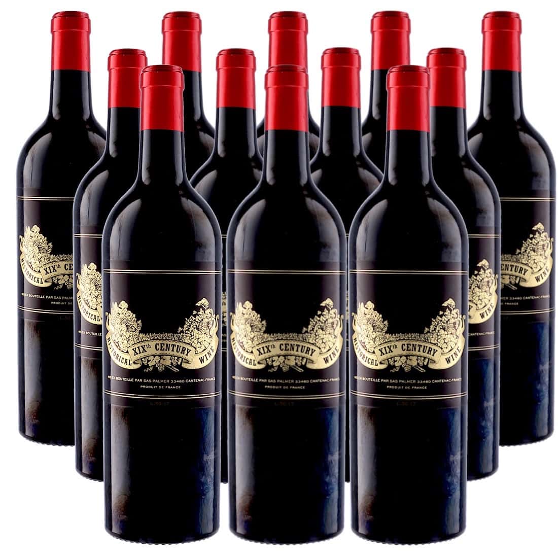 [12本セット] シャトー・パルメ・ヒストリカル・19th・センチュリー L.20.17 [NV] Chateau Palmer Historical XIX th Century Wine L.20.17 / フランス / ボルドー / オー・メドック / マルゴー / メドック第3級格付 / 赤 / フルボディ / 750ml｜Donguriano　Wine