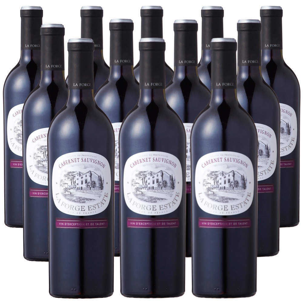 [12本セット] ラ・フォルジュ・エステイト・カベルネ・ソーヴィニヨン (ドメーヌ・ポール・マス) / La Forge Estate Cabernet Sauvignon (Domaines Paul Mas) / フランス / ラングドック＆ルーシヨン / IGPペイ・ドック / 赤ワイン / フルボディ / 750ml｜Donguriano　Wine