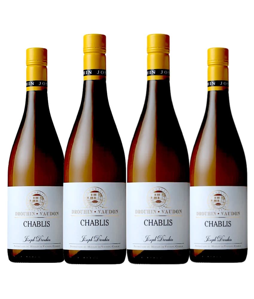 [4本セット] シャブリ (メゾン・ジョゼフ・ドルーアン (ドルーアン・ヴォードン))　Chablis (Maison Joseph Drouhin (Drouhin Vaudon))　 白 フランス ブルゴーニュ 辛口 750ml