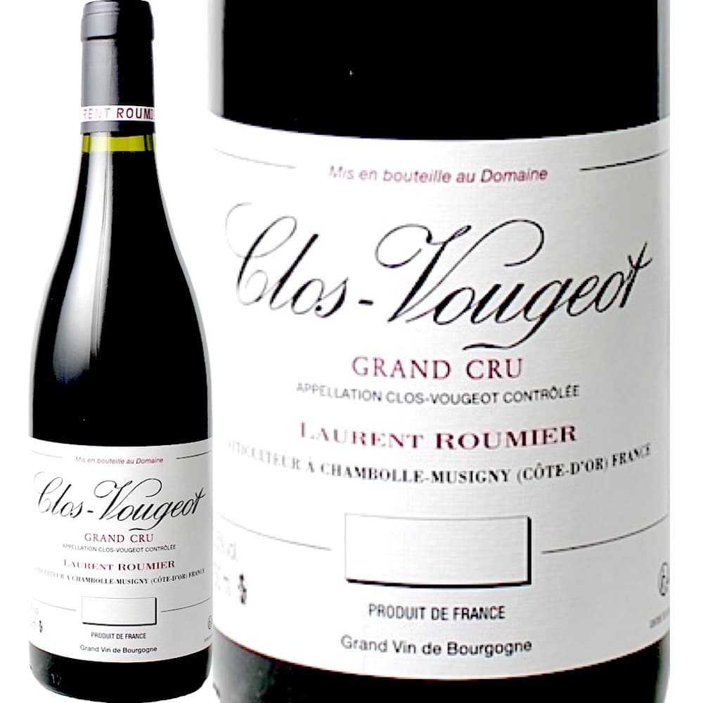 クロ・ヴージョ グラン・グリュ [2018] (ドメーヌ・ローラン・ルーミエ)　Clos Vougeot Grand Cru (Domaine Laurent Roumier)　フランス ブルゴーニュ 赤 フルボディ 750ml