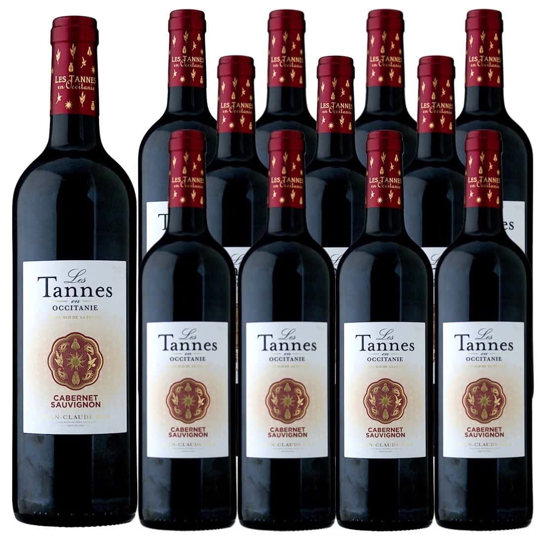 [12本セット] レ・タンヌ・オクシタン・カベルネ・ソーヴィニヨン (ドメーヌ・ポール・マス) Les Tannes Organic Cabernet Sauvignon Merlot (Domaines Paul Mas) / フランス / ラングドック＆ルーシヨン / オック / IGPペイ・ドック / 赤 / ミディアムボディ / 750ml｜Donguriano　Wine 11,755円