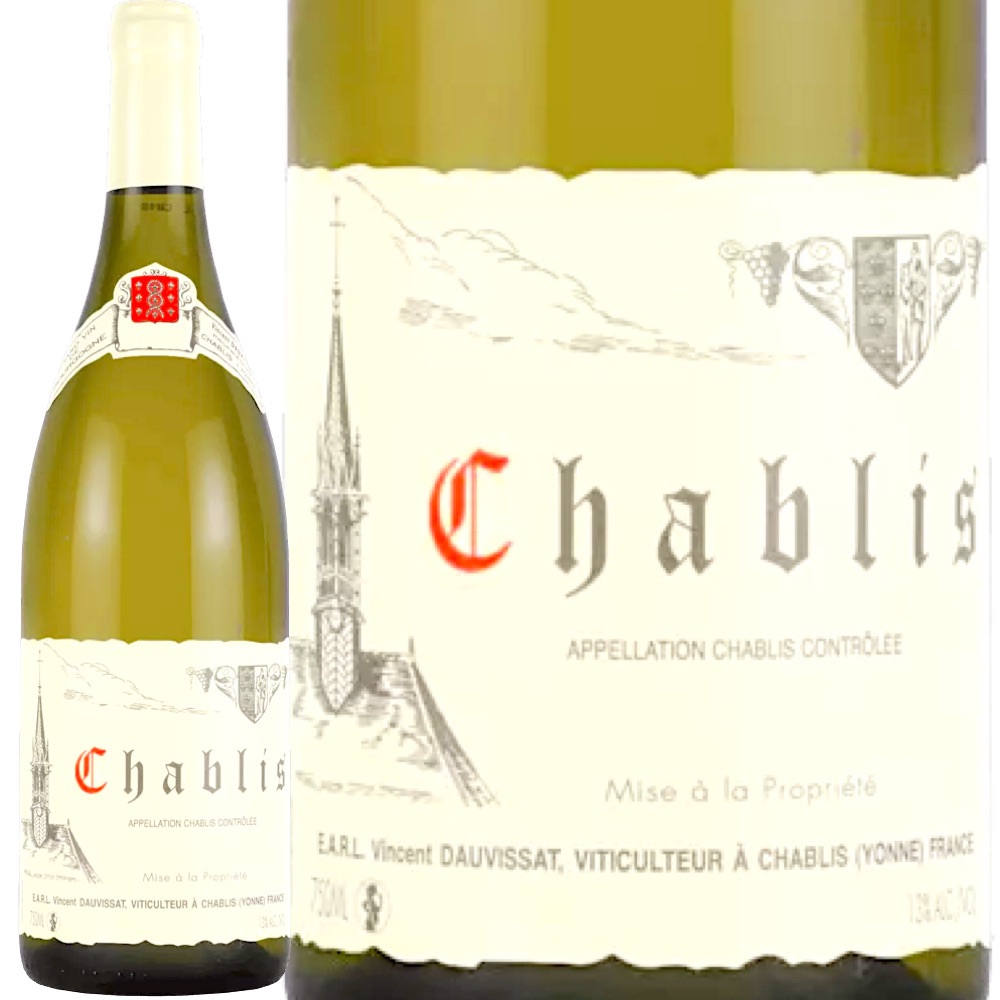 シャブリ [2023] (ヴァンサン・ドーヴィサ) / Chablis (Vincent DAUVISSAT) / フランス / ブルゴーニュ / AOCシャブリ / 白 / 辛口 / 750ml｜Donguriano　Wine