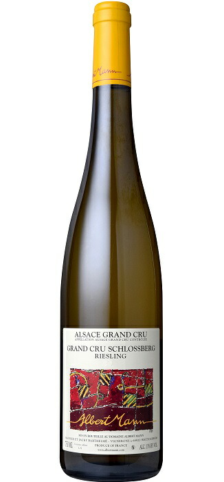 アルザス・グラン・クリュ・リースリング・シュロスベルク (ドメーヌ・アルベール・マン)　Alsace Grand Cru Riesling Schlossberg (Domaine Albert Mann)　フランス AOPアルザス グラン・クリュ 白 やや辛口 750ml｜Donguriano　Wine
