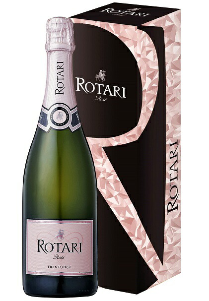 【楽天市場】[6本セット] ロータリ ブリュット ロゼ (ロータリ) ＜ギフトボックス入＞ Rotari Brut Rose with ...