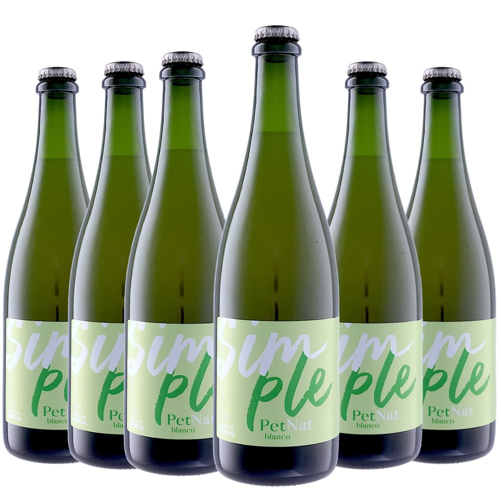 [6本セット] シンプル・ペット・ナット・ブランコ (プロジェクト・ナッカル) / Simple Pet Nat blanco (Proyecto Nakkal Wines) / ウルグアイ / カネロネス / 白 スパークリングワイン / 泡 / 辛口 / 750ml