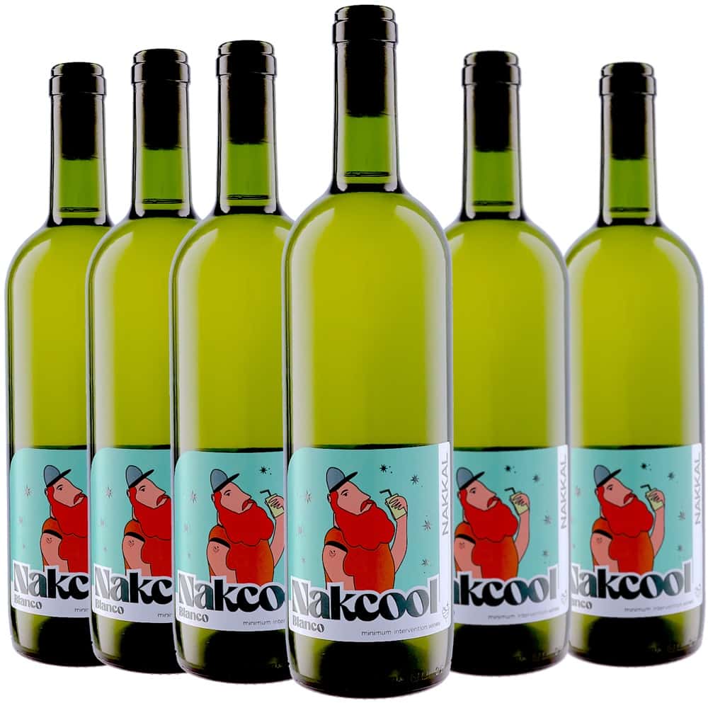 [6本セット] ナッククール・ヴィーノ・ブランコ (プロジェクト・ナッカル) / NAKCOOL VINO BLANCO (Proyecto Nakkal Wines) / ウルグアイ / カネロネス / 白ワイン / ミディアムボディ / ビオロジック / 750ml