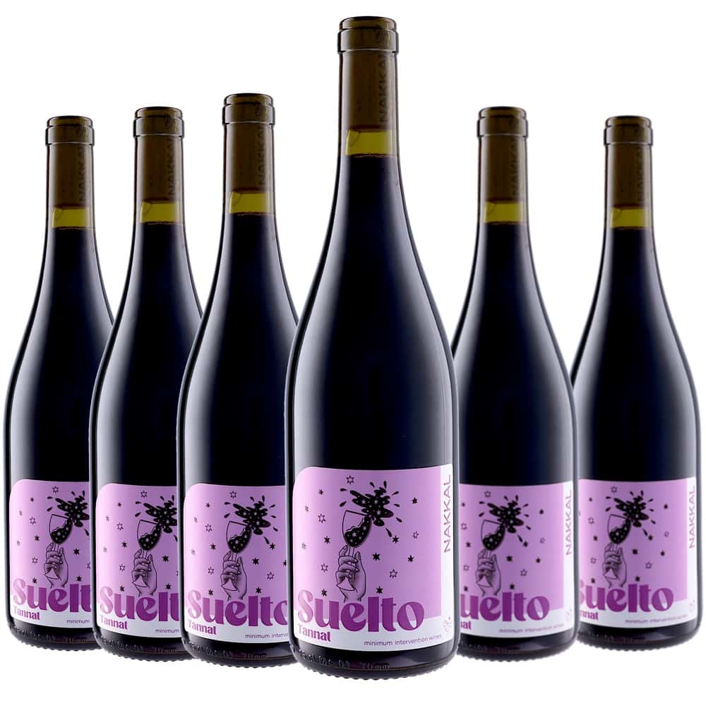 [6本セット] スエルト・タナ (プロジェクト・ナッカル) / Suelto Tannat (Proyecto Nakkal Wines) / ウルグアイ / カネロネス / 赤ワイン / ミディアムボディ / ビオロジック / 750ml