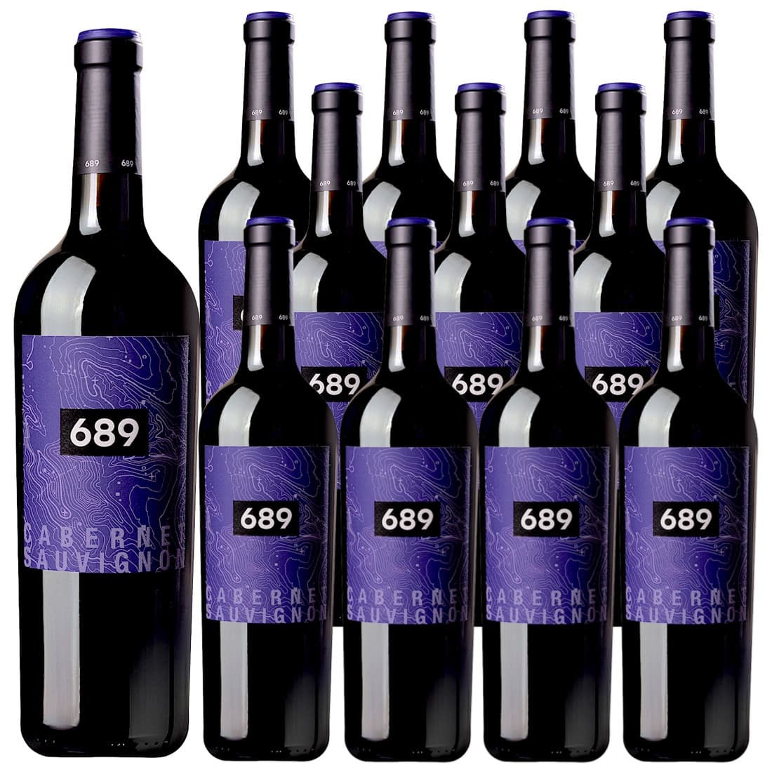 [12本セット] シックス・エイト・ナイン カベルネ・ソーヴィニヨン (シックス・エイト・ナイン・セラーズ) / Six Eight Nine Cabernet Sauvignon (689 Cellars) / アメリカ / カリフォルニア / ノース・コースト / 赤ワイン / フルボディ / 750ml｜Donguriano　Wine