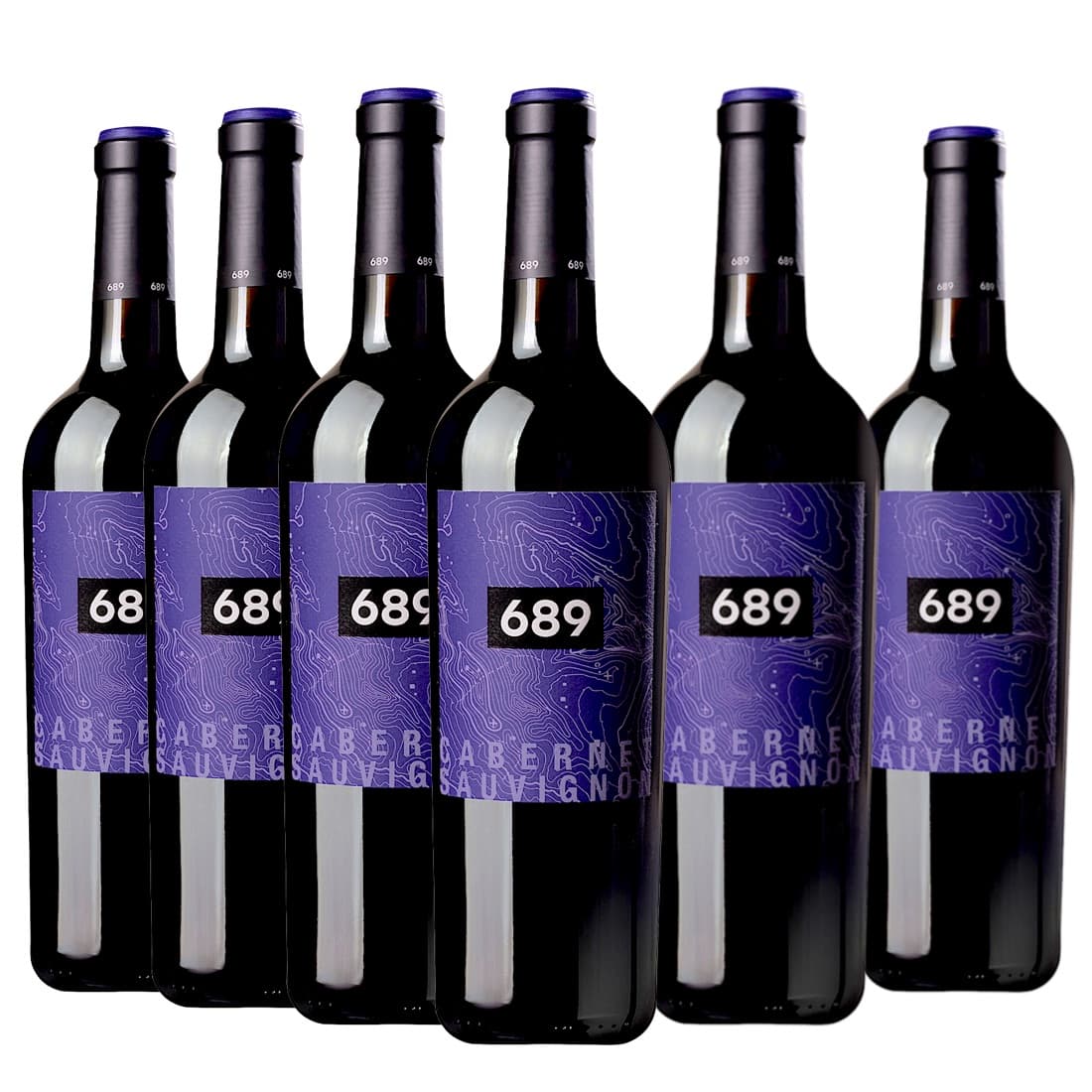[6本セット] シックス・エイト・ナイン カベルネ・ソーヴィニヨン (シックス・エイト・ナイン・セラーズ) / Six Eight Nine Cabernet Sauvignon (689 Cellars) / アメリカ / カリフォルニア / ノース・コースト / 赤ワイン / フルボディ / 750ml｜Donguriano　Wine