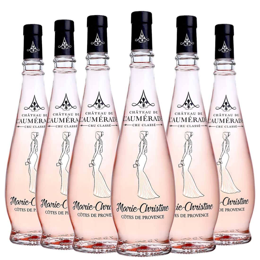 [6本セット] キュヴェ・マリー・クリスティーヌ・プロヴァンス・ロゼ (シャトー・ド・ロムラード) / Cuvee Marie Christine Provence Rose (Chateau de l'Aumerade) / フランス / プロヴァンス / AOPコート・ド・プロヴァンス / ロゼワイン / 辛口 / 750ml
