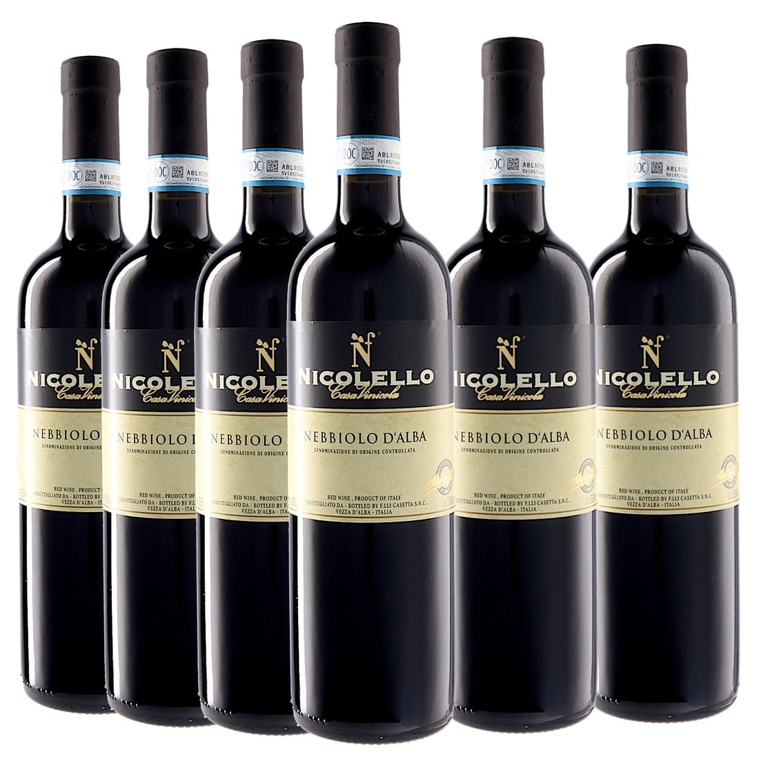 [6本セット] ネッビオーロ・ダルバ [2012] (カーサ・ヴィニコラ・ニコレッロ) / Nebbiolo d'Alba (Casa Vinicola Nicolello) / イタリア / ピエモンテ / ネッビオーロ・ダルバDOC / 赤ワイン / フルボディ / 750ml｜Donguriano　Wine