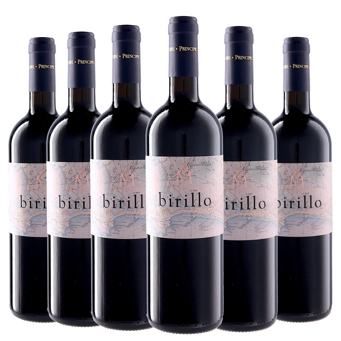 [6本セット] ビリッロ (マルシリアーナ) / Birillo (Tenuta Marsiliana) / イタリア / トスカーナ州 / マレンマ / トスカーナIGT / 赤ワイン / フルボディ / 750ml｜Donguriano　Wine