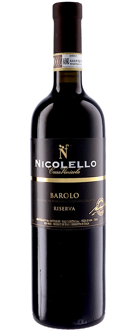 バローロ・リゼルヴァ (カーサ・ヴィニコラ・ニコレッロ) / Barolo Riserva (Casa Vinicola Nicolello) / イタリア / ピエモンテ / バローロDOCG / 赤ワイン / フルボディ / 750ml