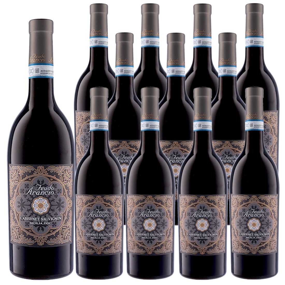 [12本セット] フェウド・アランチョ・カベルネ・ソーヴィニヨン (フェウド・アランチョ) / Cabernet Sauvignon (Feudo Arancio) / イタリア / シチーリアDOC / 赤ワイン / ミディアムボディ / 750ml｜Donguriano　Wine