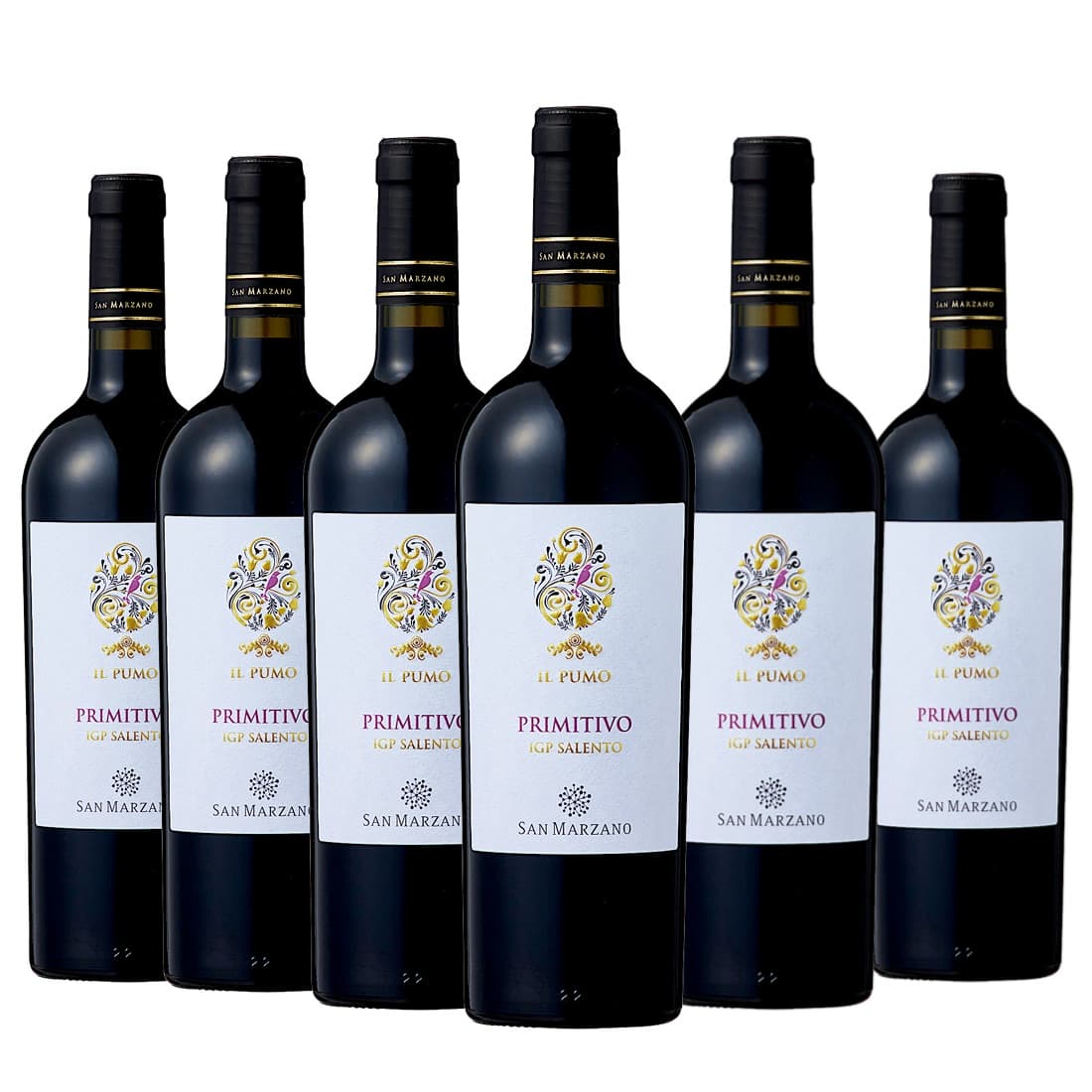 [6本セット] イル・プーモ・プリミティーヴォ (サン・マルツァーノ) / Il Pumo Primitivo (San Marzano vini S.p.A.) / イタリア / プーリア / サレントIGP / 赤ワイン / フルボディ / 750ml