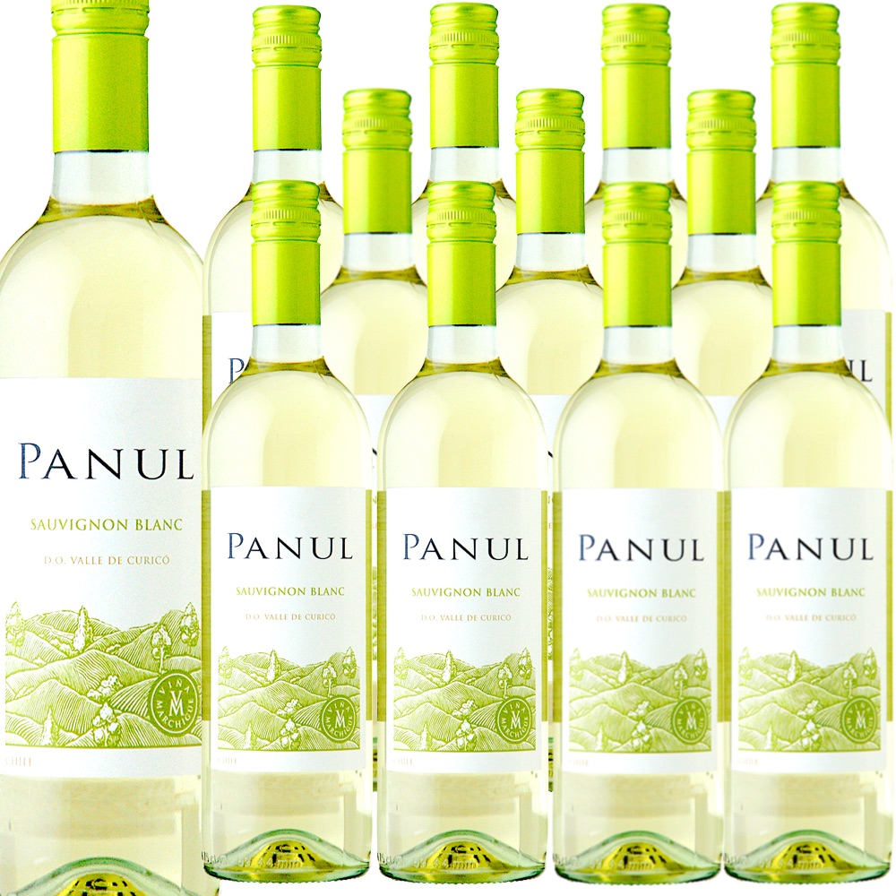 [12本セット] パヌール・ソーヴィニヨン・ブラン (ビーニャ・マルチグエ)　Panul Sauvignon Blanc (Vina Marchigue)　チリ セントラル・ヴァレー クリコ・ヴァレー クリコ・ヴァレーDO 白 辛口 750ml｜Donguriano　Wine