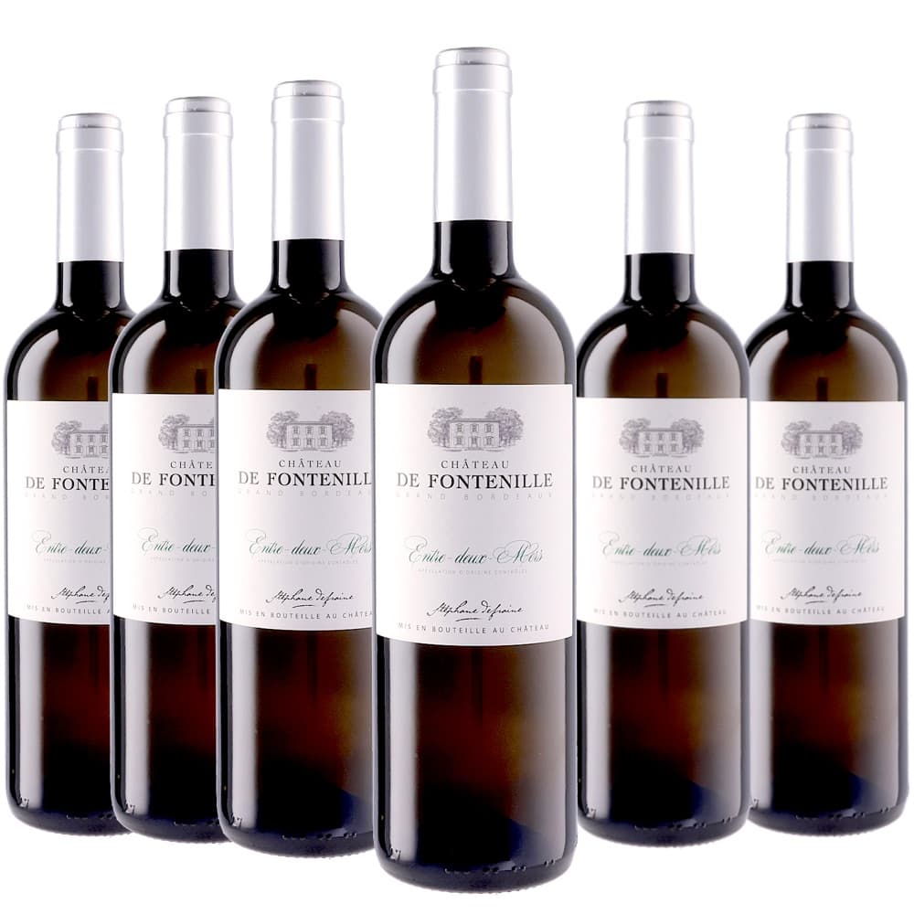 [6本セット] シャトー・ド・フォントニーユ・ブラン　Chateau de Fontenille Blanc　AOC Entre Deux Mers　フランス ボルドー AOCアントル・ドゥ・メール 白 辛口 750ml