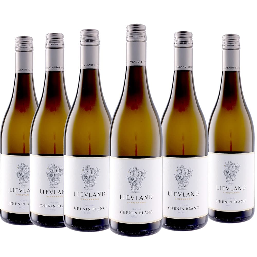 [6本セット] リーフランド・オールド・ヴァイン・シュナン・ブラン (リーフランド・ヴィンヤーズ)　Lievland Old Vine Chenin Blanc (Lievland Vineyards)　南アフリカ ウエスタン・ケープ コースタル・リージョン パール WOパール 白 辛口 750ml