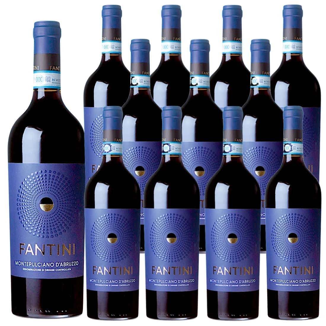[12本セット] ファンティーニ・プリミティーヴォ (ファンティーニ(ファルネーゼ)) / Fantini Primitivo (Fantini) / イタリア / プーリア / 赤ワイン / ミディアムボディ / 750ml｜Donguriano　Wine