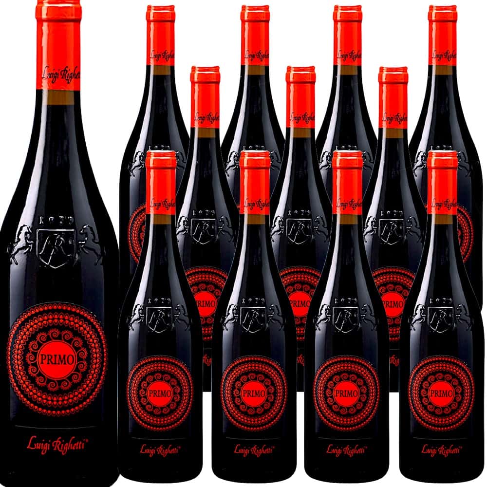 [12本セット] プリモ・ロッソ・ヴェネト (ルイジ・リゲッティ)　Primo Rosso Veneto (Luigi Righetti)　イタリア ヴェネト 赤 フルボディ 750ml｜Donguriano　Wine