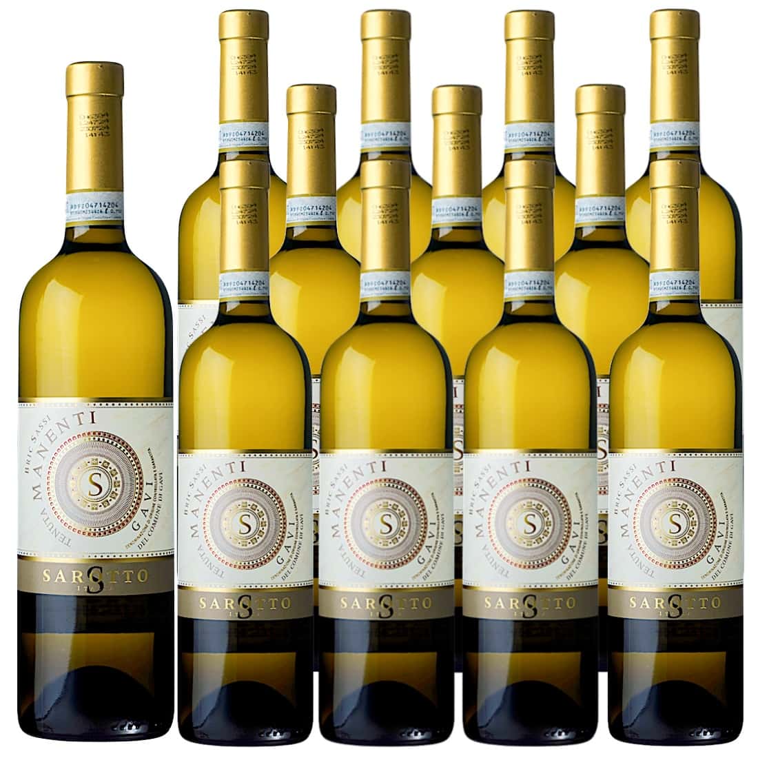 [12本セット] ガヴィ・デル・コムーネ・ディ・ガヴィ・ブリク・サッシ (ロベルト・サロット) / Gavi del Comune di Gavi Bric Sassi (Roberto Sarotto) / イタリア / ピエモンテ / 白ワイン / 辛口 / 750ml