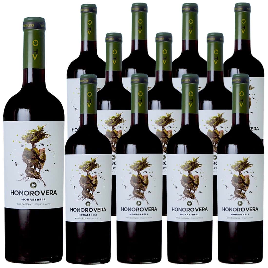 [12本セット] オノロ・ベラ・オーガニック (ヒル・ファミリー・エステーツ) Honoro Vera Organic (Gil Family Estates) / スペイン / フミーリャ / 赤ワイン / フルボディ / 750ml / [ヴィーガン(VEGAN) 認証]