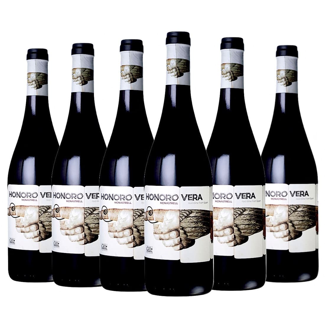 [6本セット] オノロ・ベラ・フミーリャ・モナストレル (ヒル・ファミリー・エステーツ) Honoro Vera Fumilla (Gil Family Estates) / スペイン / フミーリャ / 赤ワイン / フルボディ / 750ml / [ヴィーガン(VEGAN) 認証]