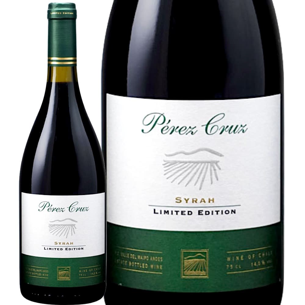 [6本セット] シラー・リミテッド・エディション (ペレス・クルス) / Syrah Limited Edition (Perez Cruz) / チリ / マイポ ヴァレー / 赤ワイン / フルボディ / 750ml｜Donguriano　Wine