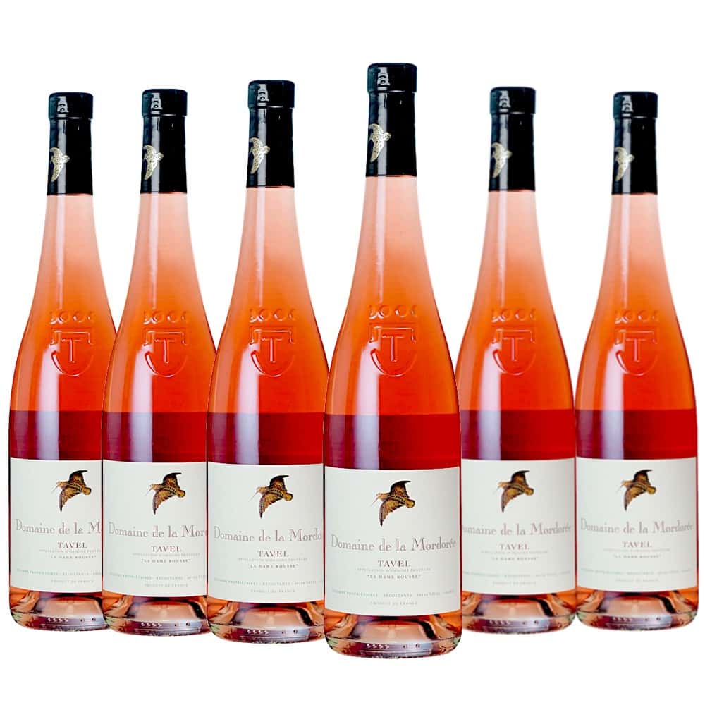 [6本セット] タヴェル・ロゼ・ラ・ダム・ルス (ドメーヌ・ド・ラ・モルドレ) / Tavel Rose La Dame Rousse (Domaine de la Mordoree) / フランス / コート・デュ・ローヌ地方 / ロゼワイン / 辛口 / 750ml