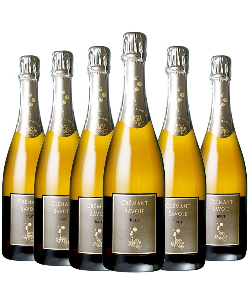 [6本セット] クレマン・ド・サヴォワ (ジャン・ペリエ・エ・フィス) / Cremant de Savoie (Domaine Jean Perrier et Fils) / フランス / サヴォワ / 白ワイン / 辛口 / 泡 / スパークリングワイン / 750ml｜Donguriano　Wine