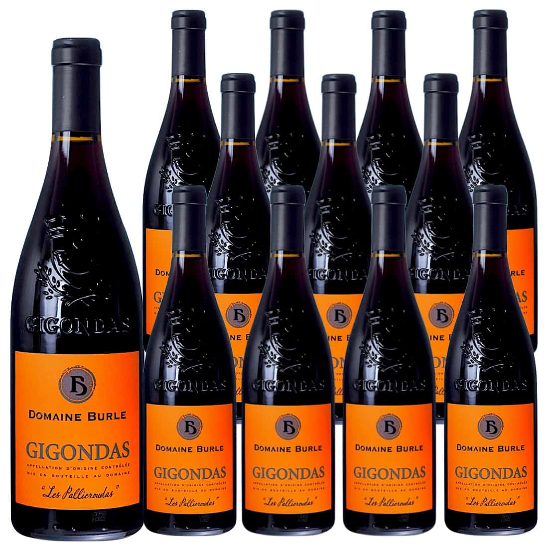 [12本セット] ジゴンダス・レ・パリエルダス [2024] (ドメーヌ・ビュルル) / Gigondas Les Pallieroudas (Domaine Burle) / フランス / コート・デュ・ローヌ / 赤ワイン / フルボディ / 750ml｜Donguriano　Wine